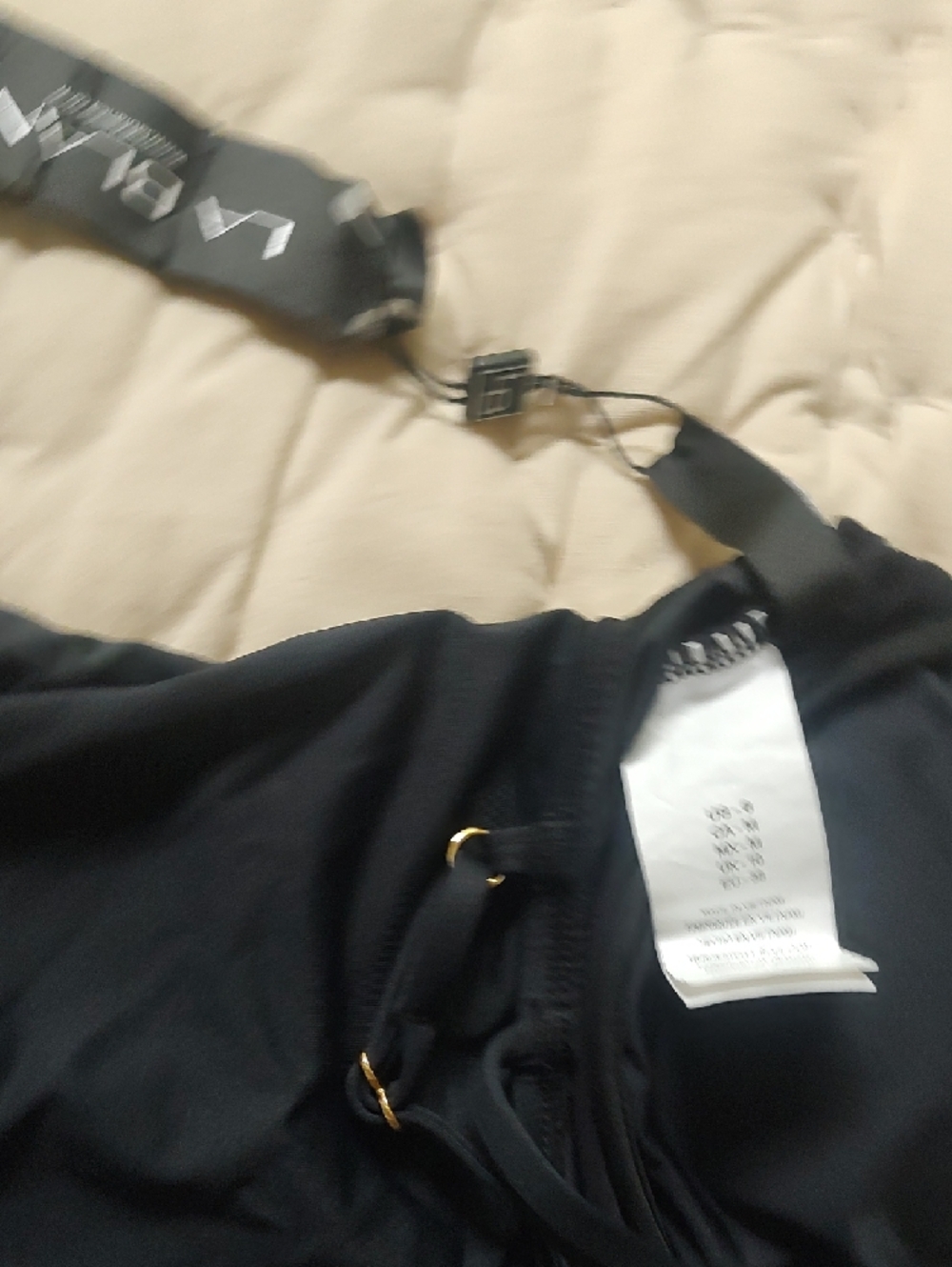 La Blanca Black Strappy One-Piece Swim - Picture 3 of 4